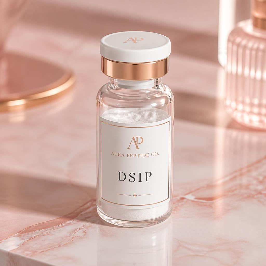 DSIP research peptide vial