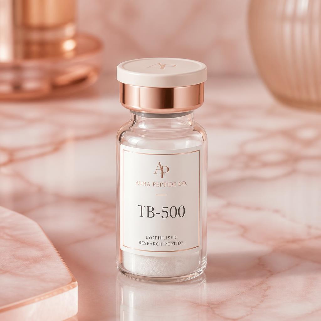 TB-500 research peptide vial